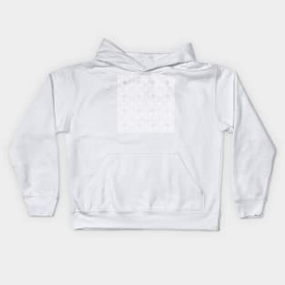 Geo Squares Black Kids Hoodie